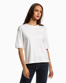 PREMIUM CAPSULE RELAXED FIT SWEATSHIRT, BRIGHT WHT, hi-res