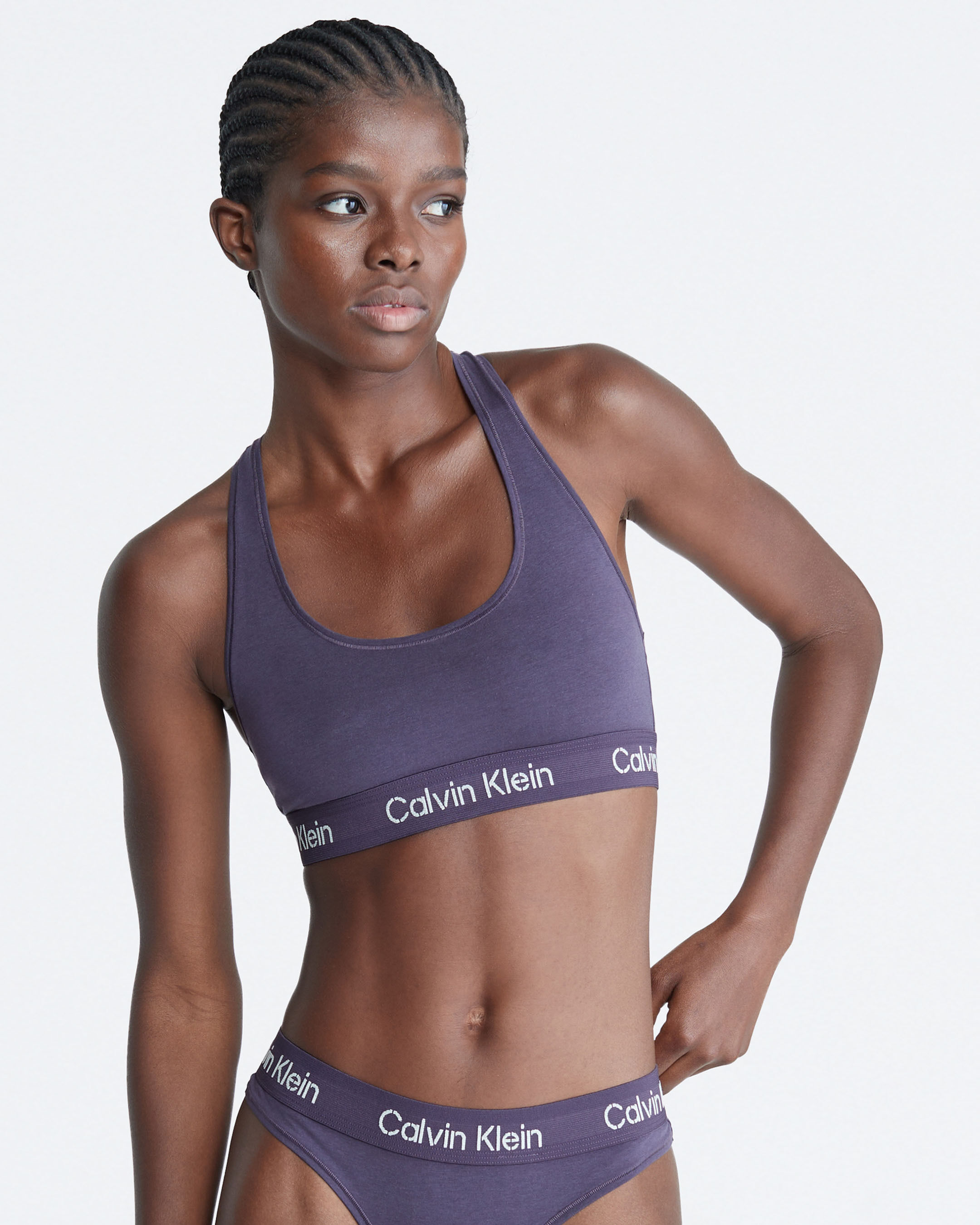 Modern Cotton Bralette purple Calvin Klein Singapore