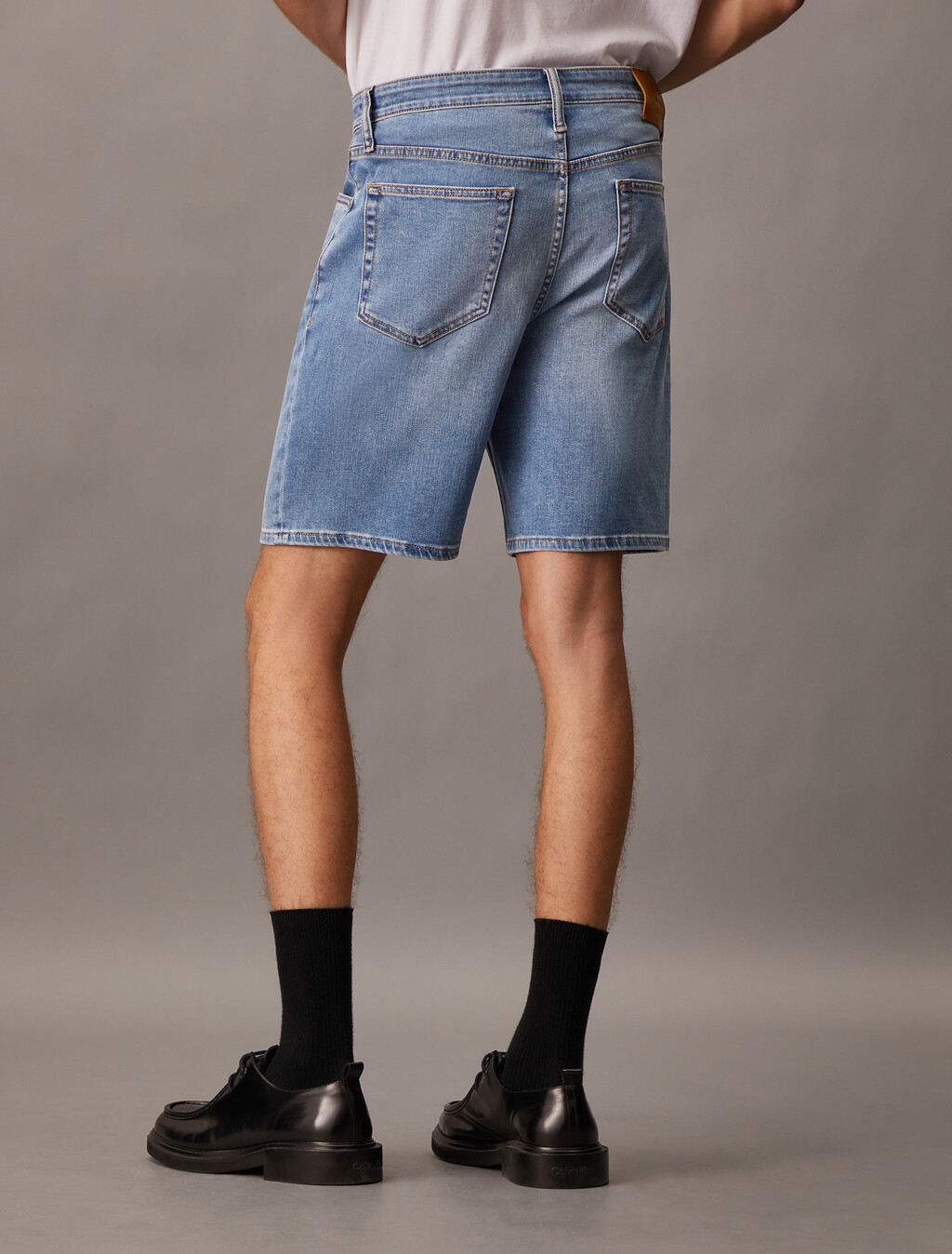 37.5 Relaxed Denim Shorts, Denim Light, hi-res