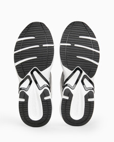Leather Sneakers, Bright White/Black, hi-res