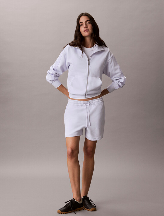 Logo Tape Full Zip Sweatshirt