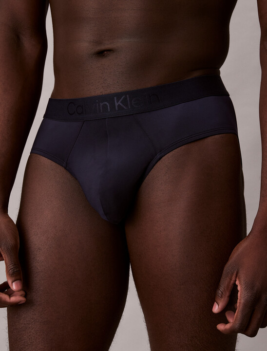 CK Black Microfiber Hip Brief