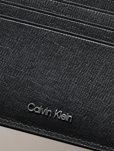 Saffiano Card Case, Black, hi-res