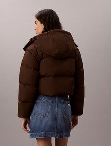 2-in-1 Convertible Down Puffer Jacket, Brown Cork, hi-res