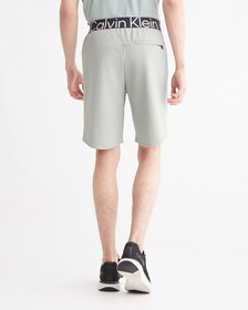 ACTIVE ICON SWEAT SHORTS, GREEN MILIEU, hi-res