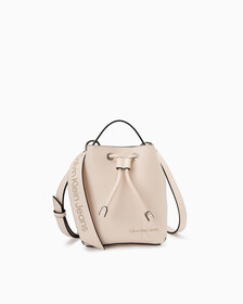 SCULPTED BUCKET BAG, BALLET, hi-res
