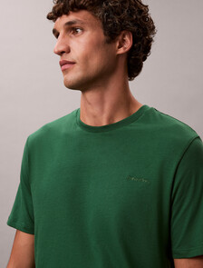 Solid Liquid Touch Crewneck Tee, Miami Green, hi-res
