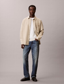 Oversized Workwear Shacket, Ancient Marble, hi-res