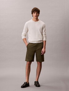Refined Cotton Stretch Short, Fatigue, hi-res