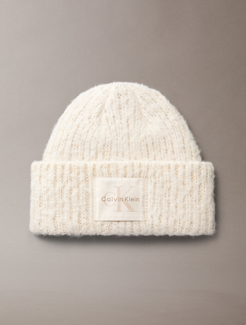 Plush Satin-Lined Beanie, Light Hay, hi-res