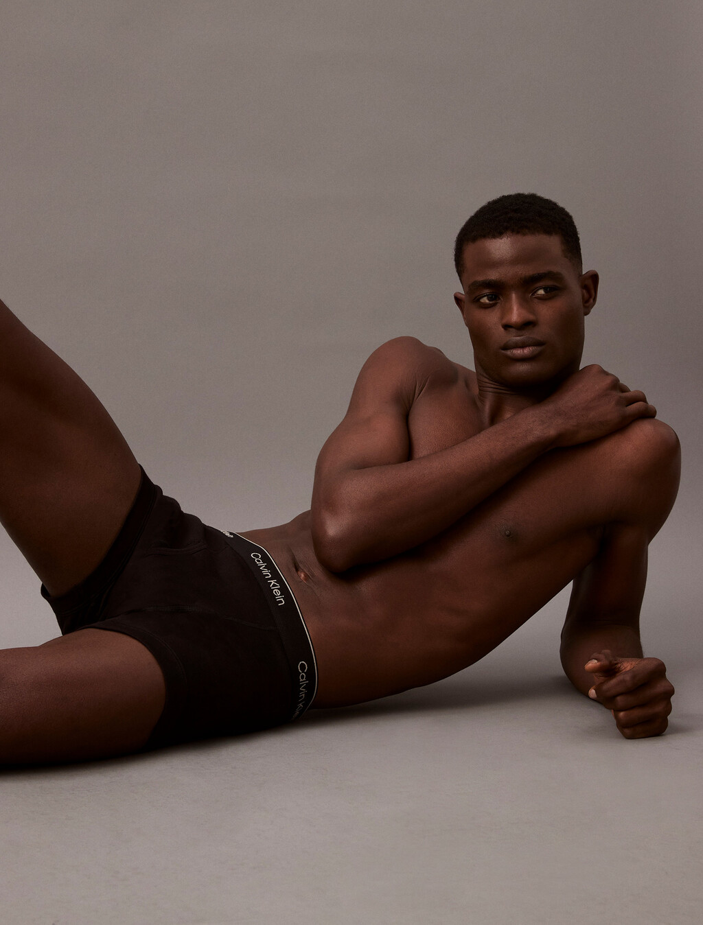 CK Black Micro Trunks, Sleet, hi-res