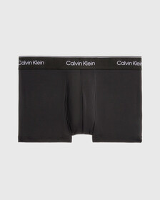 Modern Performance Low Rise Trunks, Black, hi-res