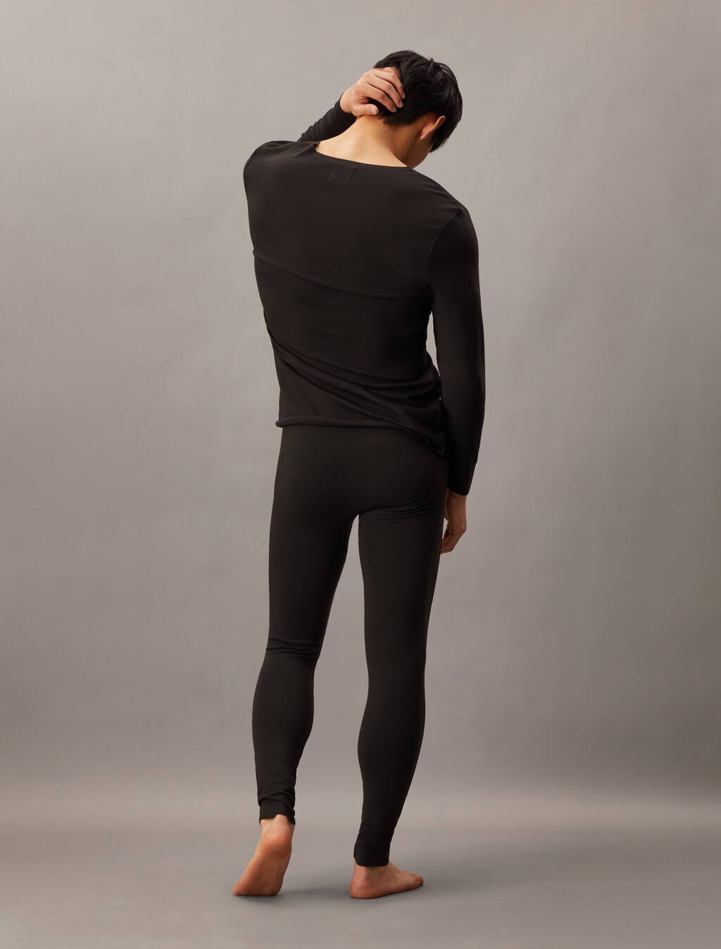 Warm Long John, Black, hi-res