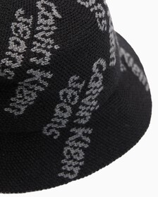 All Over Logo Bucket, BLACK, hi-res