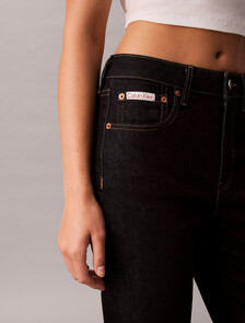 Cropped High Rise Flared Jeans, CK CLASSIC RINSE, hi-res