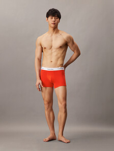Icon Cotton Stretch Trunks 2 Pack, micro chip/ molten, hi-res