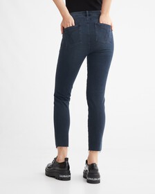ULTIMATE STRETCH HIGH RISE SKINNY ANKLE BODY JEANS, Blue Black Rwh, hi-res