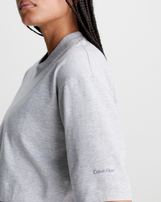 CK Athletic Cropped Gym T-Shirt