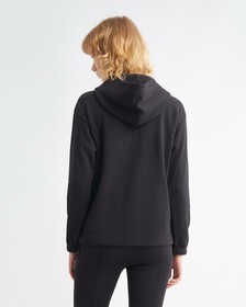 Cotton Terry Hoodie, BLACK BEAUTY, hi-res