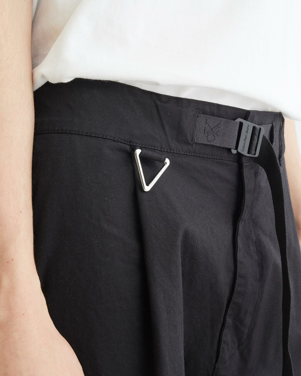 Premium Capsule Cargo Shorts, CK BLACK, hi-res