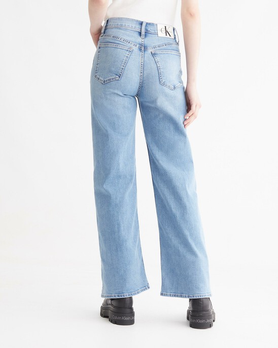 37.5 Light Blue Wide Leg Jeans