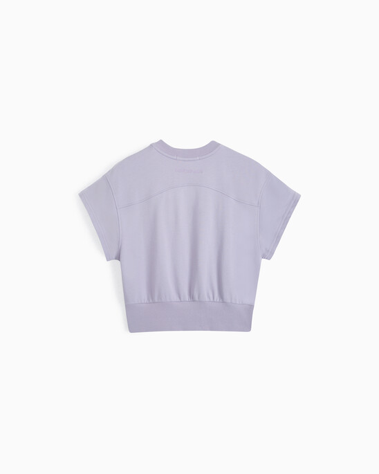 Feminine Seaming Cropped Top