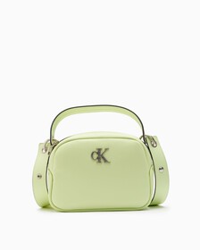 TEXTURED CAMERA BAG, EXOTIC MINT, hi-res
