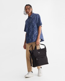 CITY NYLON TOTE 40CM, BLACK, hi-res