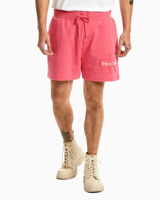 Pride Monogram Sweat Shorts