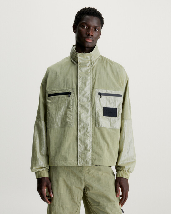 Relaxed Utility Track Jacket