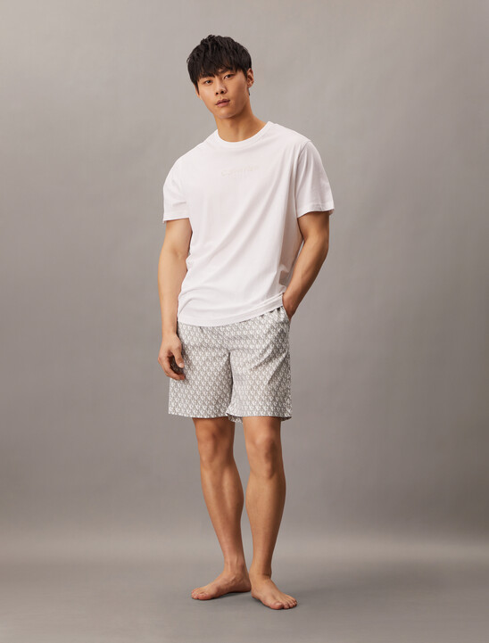 Cotton Poplin Sleep Short