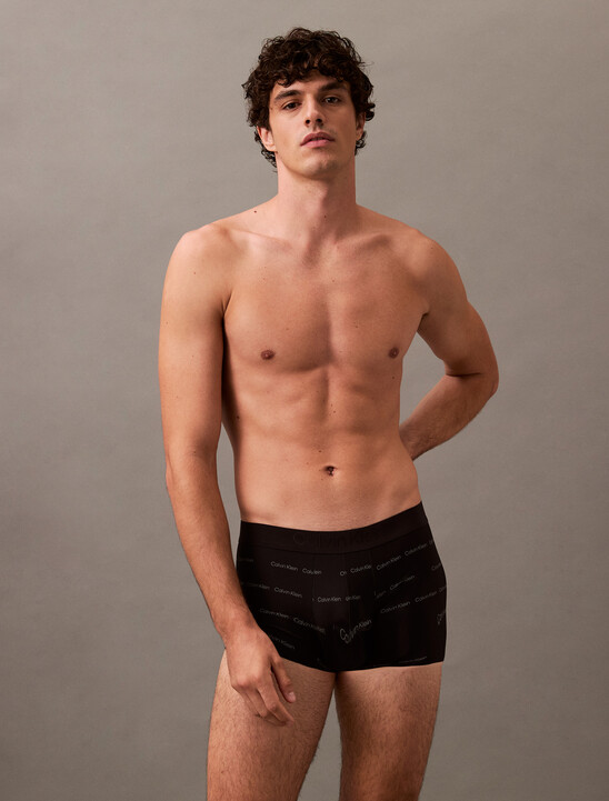 CK Black Print Low Rise Trunk
