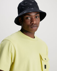 Organic Cotton Bucket Hat, ALLOVER PRINT, hi-res