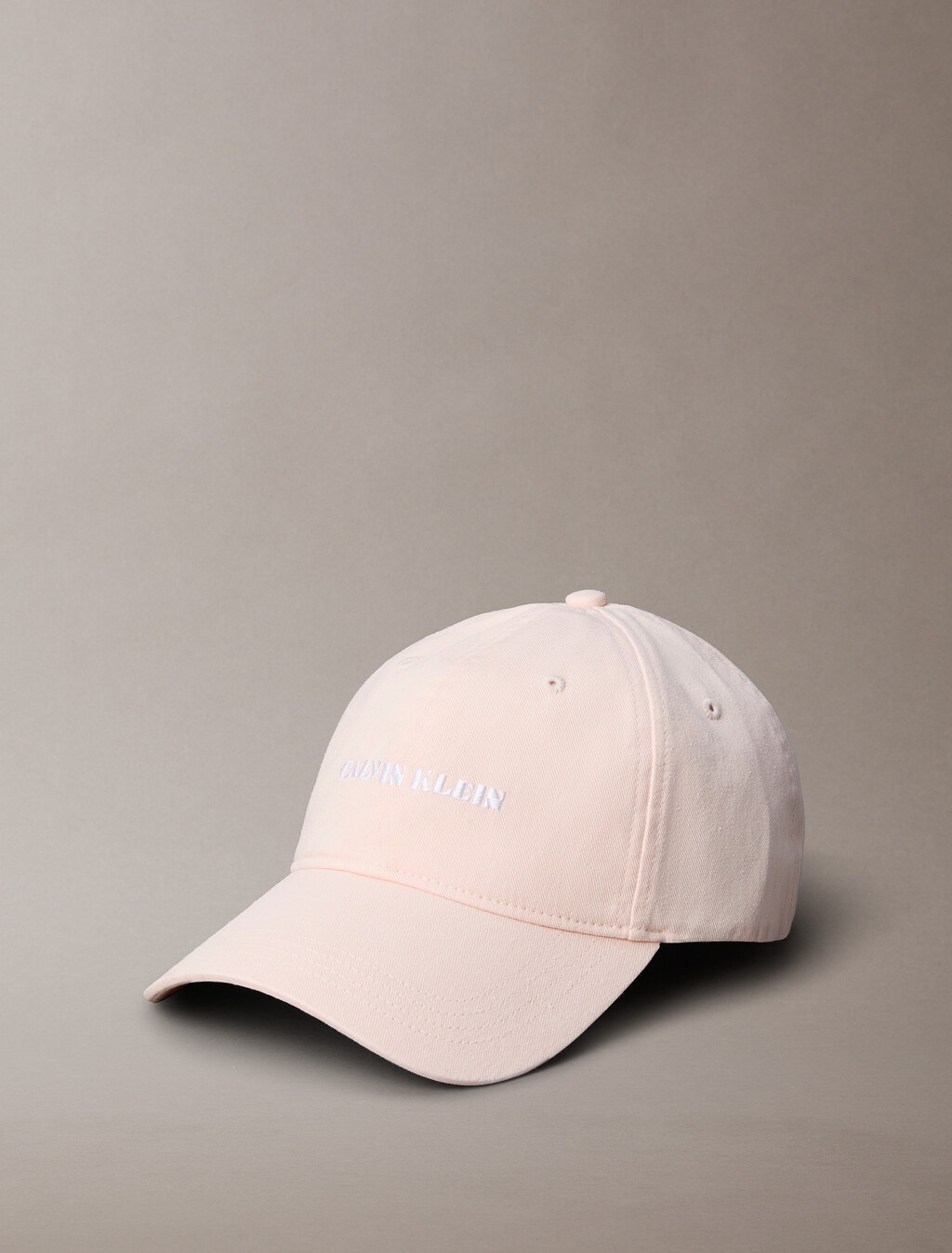 Cotton Twill Embroidered Logo Cap, Mangano Calcite, hi-res