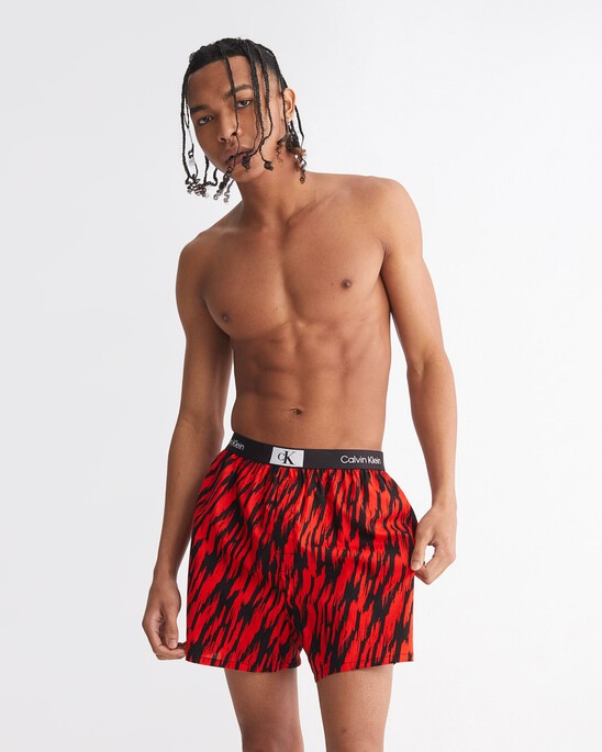 CALVIN KLEIN 1996 WOVEN  COTTON BOXERS
