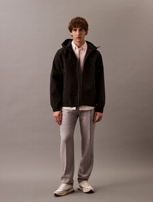 Technical Bonded Windbreaker, Black, hi-res