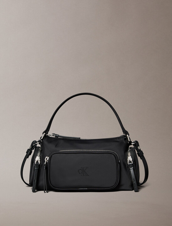Soft Satin Nylon Shoulder Bag