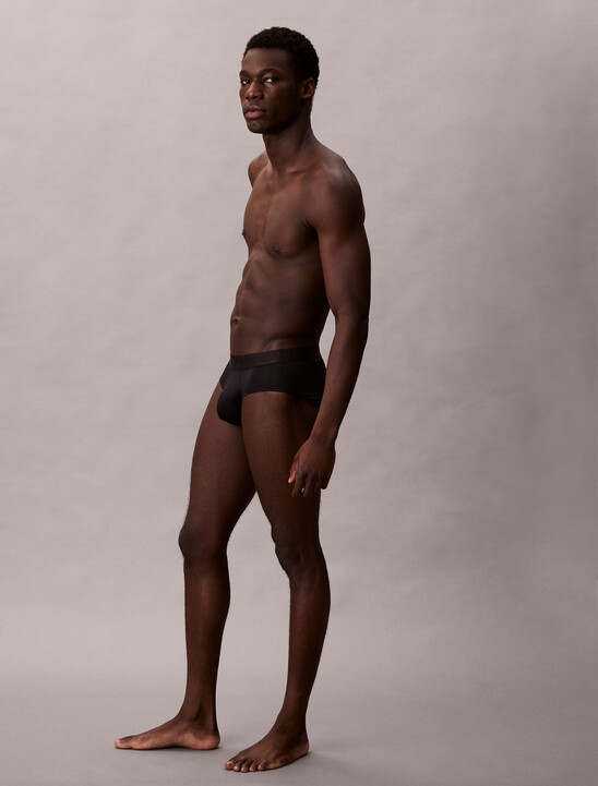 CK Black Microfiber Hip Brief
