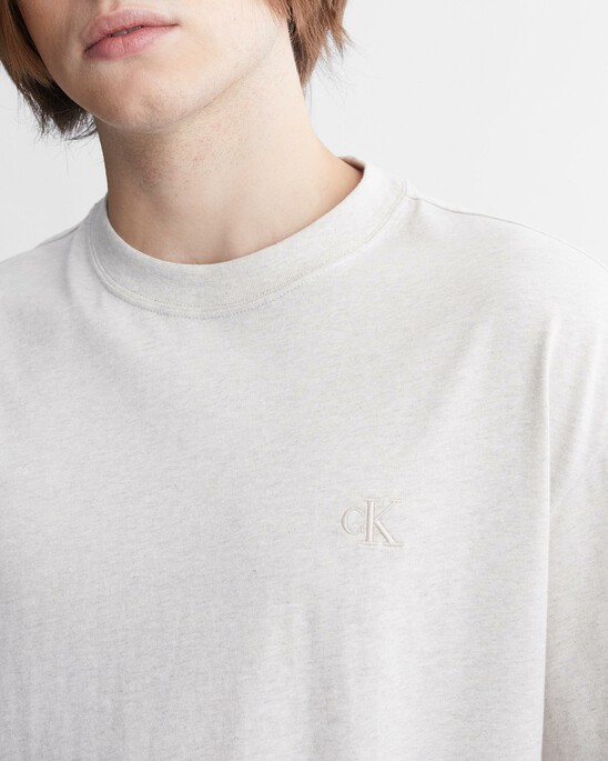Calvin Logo Crew Neck Tee