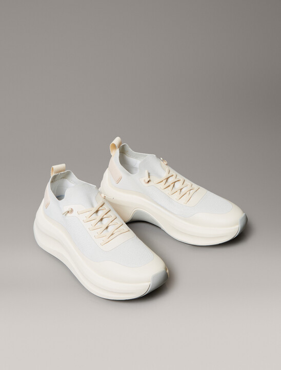 Mesh Chunky Runner Sock Trainers