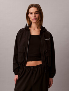 Tech Rain Jacket, Black, hi-res