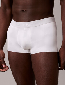 Low Rise Trunks - CK Black, FOGGY LOGO_HARBOR MIST, hi-res
