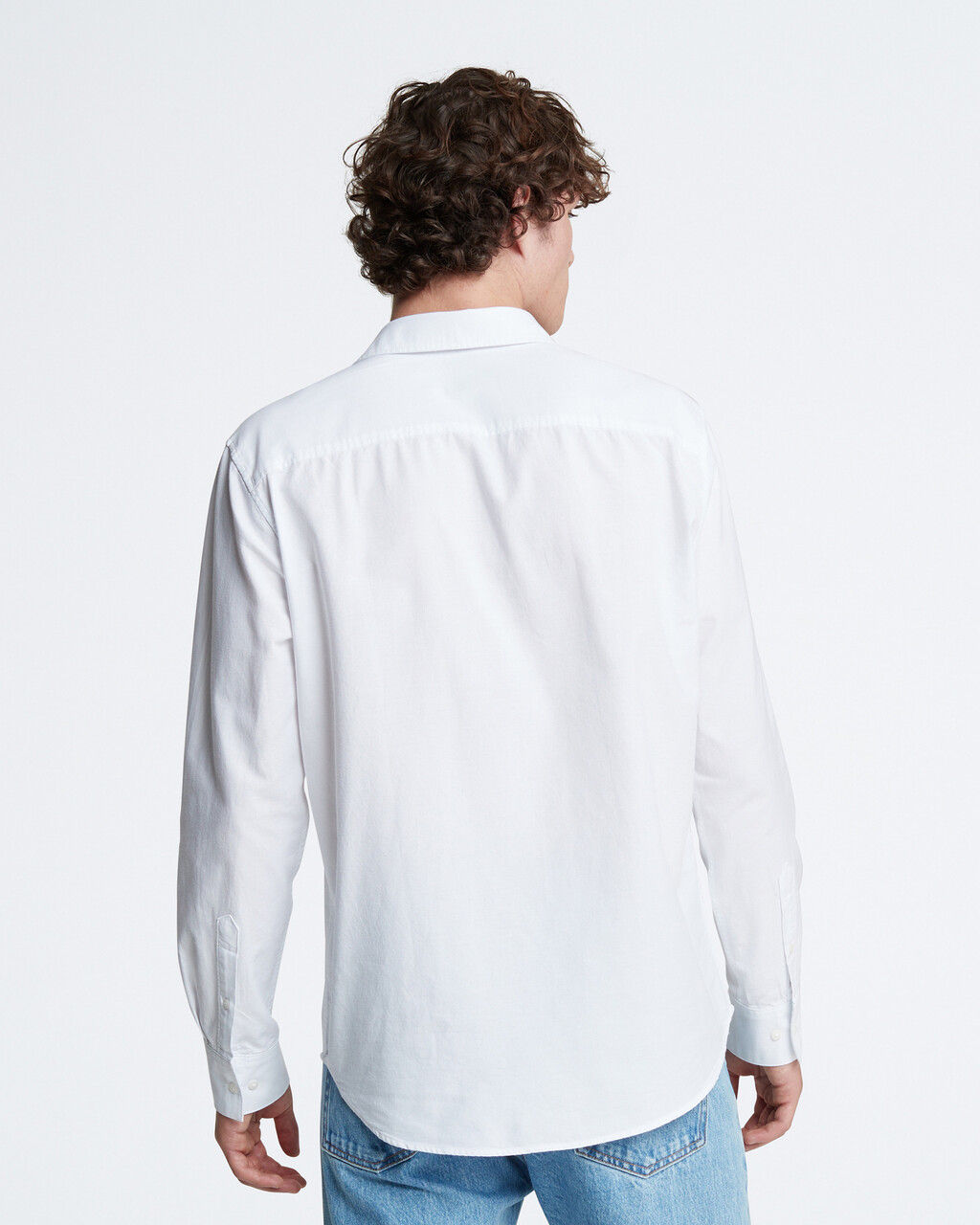 Oxford Classic Shirt, Brilliant White, hi-res