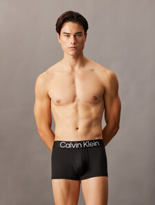 Bold Logo Low Rise Trunks 3 Pack, Black, hi-res