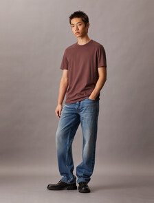 The Calvin Double Mercerized Tee, Wild Ginger, hi-res