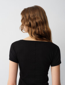 Reid Tee, Black, hi-res