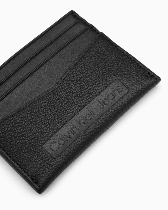 EMBOSSED LOGO CARD CASE