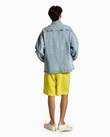 OVERSIZED UTILITY DENIM SHIRT JACKET, Denim Light, hi-res