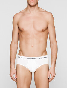 3 Pack Hip Briefs, Multi White/ Pyro Blue/Red Ginger, hi-res