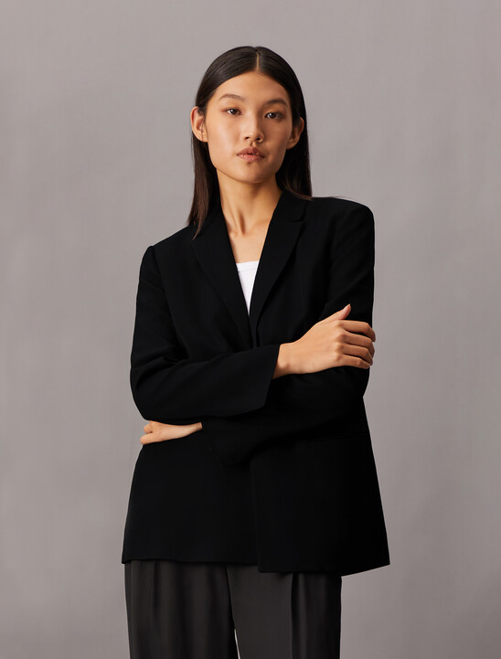 Hero Viscose Twill Slim Blazer